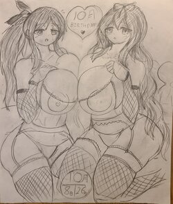 [Chingaez] Murakumo and Murasaki's Lewd Birthday (Senran Kagura)