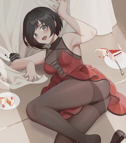 [100wang] Ruby Dress (RWBY)