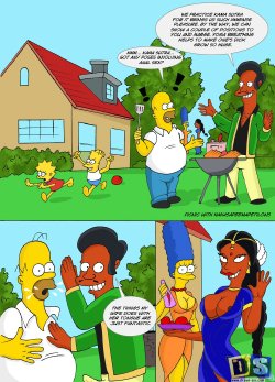 [Drawn-Sex] Picnic with Nahasapeemapetilons (The Simpsons)