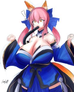 [Ribimi28] Tamamo Breast Expansion