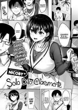 [Nicoby] Chanto Itte yo - Say it clearky, specifically.  | Solo Dilo Claramente (COMIC Kairakuten BEAST 2022-02) [Spanish] [Chocola Scan] [Digital]