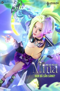 Arena of Valor Cosplay Mina Full Moon : Naga