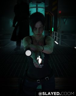 [SLAYED.COOM] Claire vs the Horde (Resident Evil)