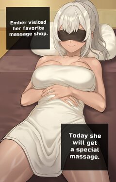 [Kkamja] Ember Massage (txt, no txt, GIF)