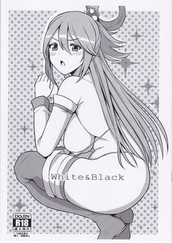 (C96) [Rorinoutage (Shimantogawa)] WHITE&BLACK (Kono Subarashii Sekai ni Syukufuku o!, MAJOR 2nd, Tejina Senpai)