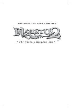 Majesty 2 ~The Fantasy Kingdom Sim~ - PC Manual (English)