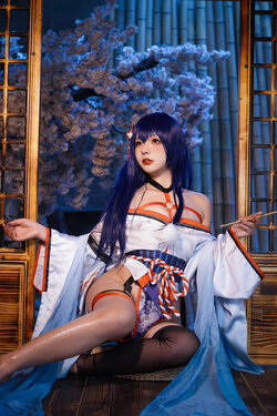 Yuuhui玉汇 - Mako Oiled Kimono