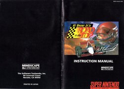 Al Unser Jr.'s Road To The Top (1994) - SNES Manual