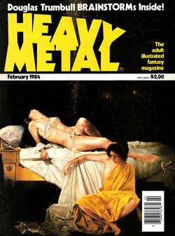 Heavy Metal February 1984