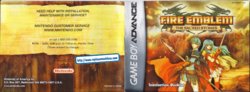 Fire Emblem: The Sacred Stones (Game Boy Advance) Game Manual