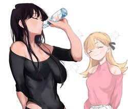 [mamimi] Drink (Komi-san wa Komyushou Desu.)