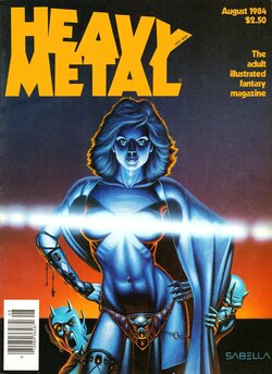 Heavy Metal August 1984