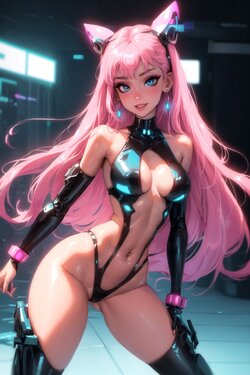 [Hanime] AI Generated Cyberpunk