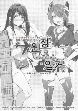 (C84) [Alice no Takarabako (Mizuryuu Kei)] Chinjufu Shoumen Kaiiki ~Seiyusho Shucchou KanMusu Delivery Health Ensei VS KanMusu Soap Land Nyuukyo (Kantai Collection) [Korean]