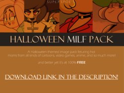 [SuperSpoe] Halloween Milf Pack