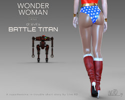 Wonder Woman vs. B.T.1000 Part 1