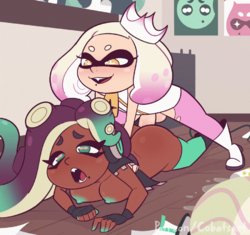 [Cobatsart] Marina X Futa Pearl (Splatoon)