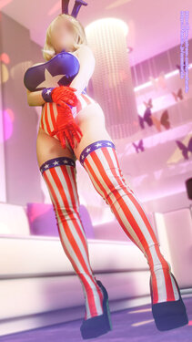 Ayame Haruka - Bunny Captain America
