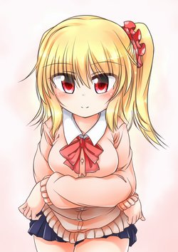 [m9kndi] Misete Kureru JK Flan-chan (Touhou Project)