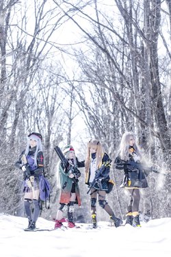 girls frontline cosplay collection