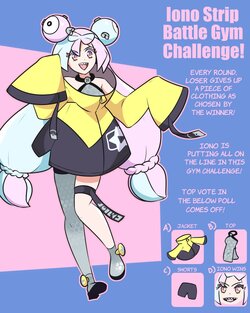 [AnewENFArtist] Iono Strip Battle Gym Challenge! (Pokémon)
