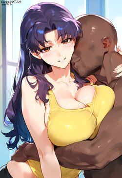 [Nakatori] Misato Katsuragi (Alternate costume) (Patreon) (AI Generated)