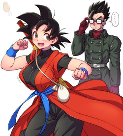 [Te ba mo toko.]Iron'na kyara no jotaika[dragon ball super]