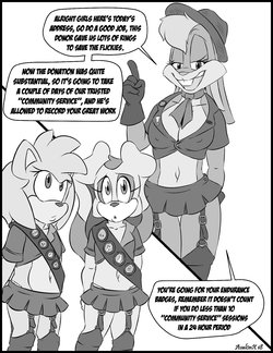 [Aval0nX] Girlscouts (Sonic the Hedgehog)