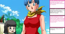 Bulma and the Old Lady