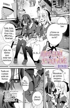 [Binbi] Ojou-sama no Tea Time (WEB Ban Mesuiki!! Nyotaika Yuugi) [Spanish] [Hentai TSF]