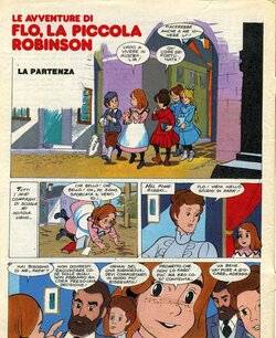 Le avventure di Flo, La Piccola Robinson - La partenza