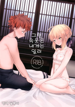 (C97) [jingle (suzu)] Souiu Shitagi wa Ore ni wa Hayai | 그런 속옷은 내게 일러 (Fate/stay night) [Korean] [달붕이]