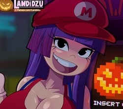 Halloween Gamer Girl (Glitch Tech) | Landidzu