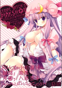 (C80) [D.N.A.Lab. (Miyasu Risa)] STRIPE WITCH's PINKSHOW (Touhou Project) [Chinese]