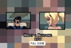 Harley X Nightwing  (stupiddead skullhead)