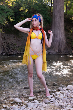 Tiffany Gordon Cosplay - Rikku Bikini