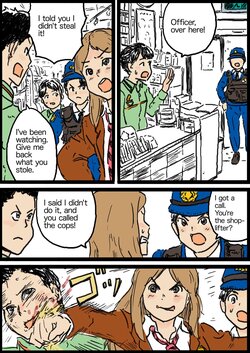 [Yutani] Policewoman VS Delinquent Girl