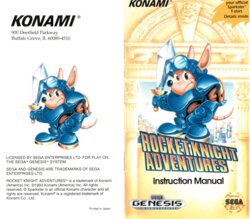 Rocket Knight Manual