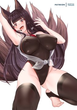 [Tnolize] Swimsuit Akagi (Azur Lane)