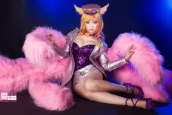 LoL - Popstar Ahri by Aoandou