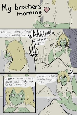 [kemoppai] My brother's morning