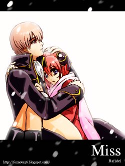 Miss : Gintama doujinshi kagura x okita ( ENG )