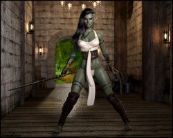 Riskybomber - Orc Huntress