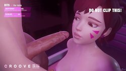 [CrooveNSFW] D.va face fuck