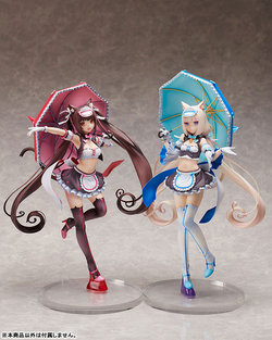 Nekopara Chocola Race Queen & Vanilla Race Queen ver. 1/7 Complete Figure