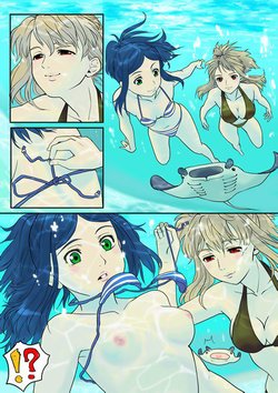 [Ayane] Tanjoubi Iwai Manga | Swimsuit (Mai-Hime) [English]