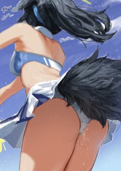 【Blue archive】nekozuka_hibiki ass