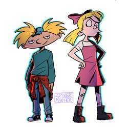 [Spike R. Monster] Hey Arnold! Aged-Up