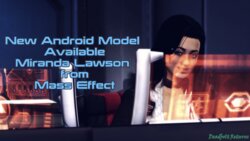 [Deadbolt Returns] New Android Available: Miranda Lawson from Mass Effect