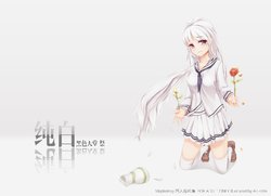 [an-telin] Flower in Pure White (MapleStory) [Chinese]